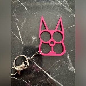 Self-Defense Cat Keychain
